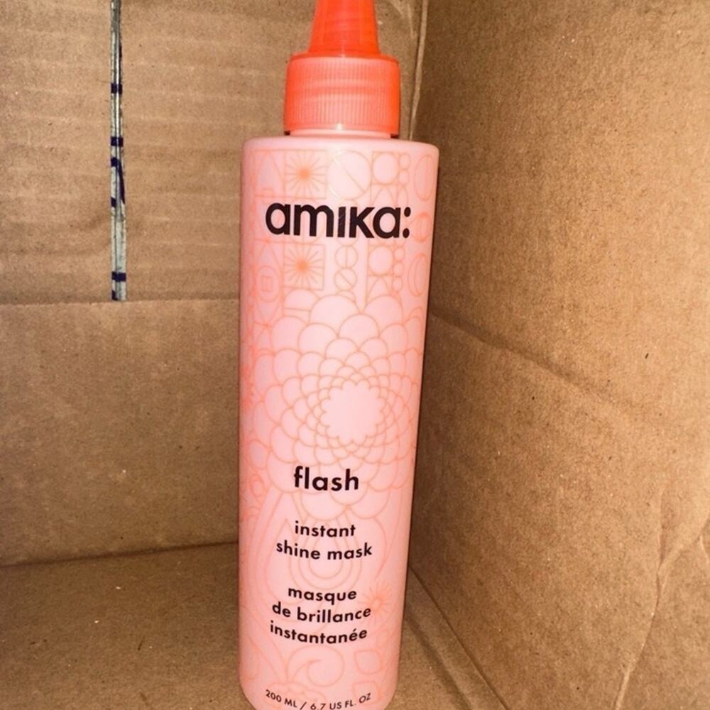 Amika Flash Instant Shine Mask Hair Treatment Liquid Mask hair care gloss